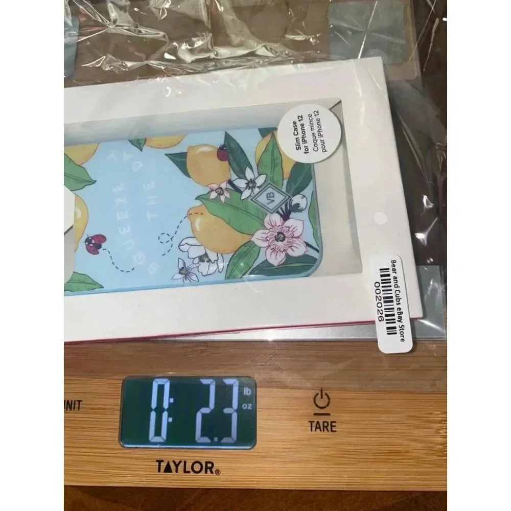 iPhone 12 Slim Case NEW Lemon Grove SQUEEZE THE DAY Vera‎ Bradley Flower Ladybug